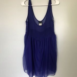 free people intimate blue sheer